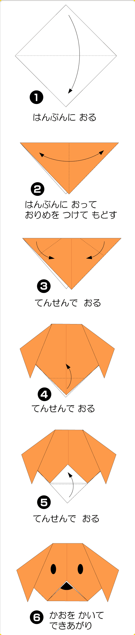 いぬのかお