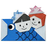 こどもとこいのぼり