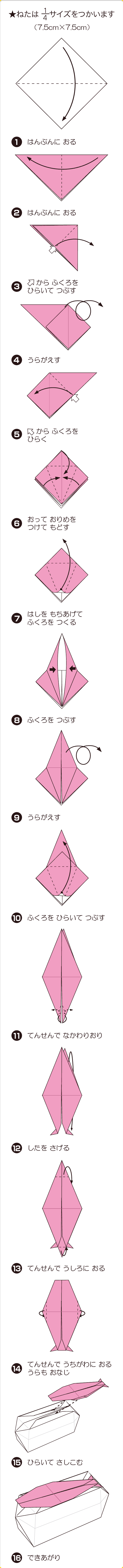 おすし ねた えび スウィーツの折り紙